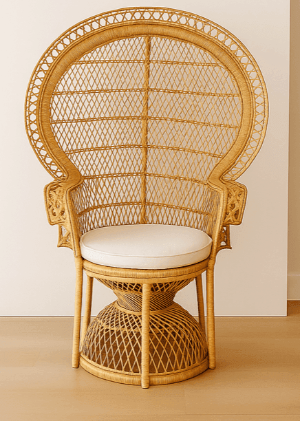 Boho Peacock Chair