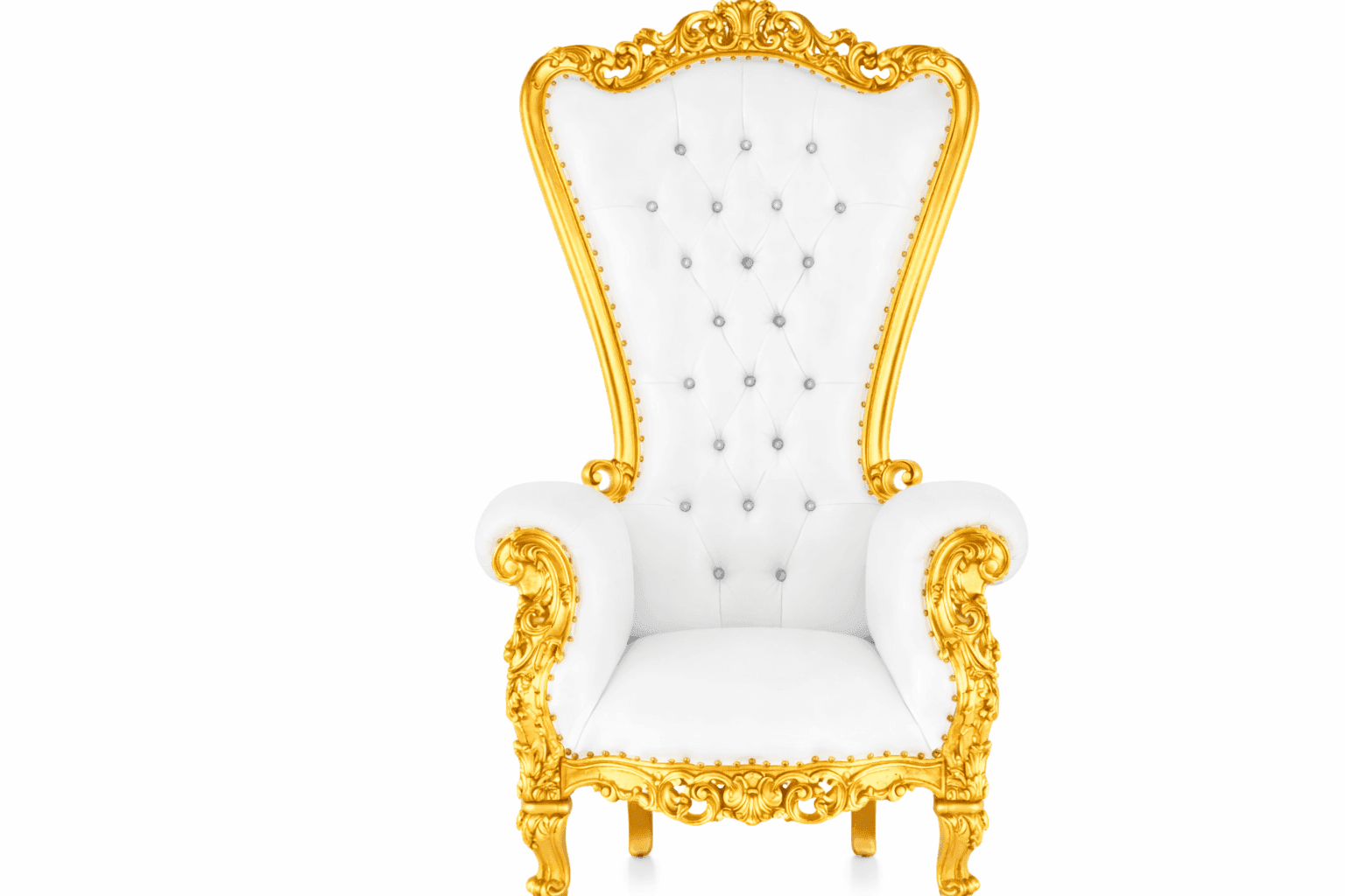 Throne Chair – Gold