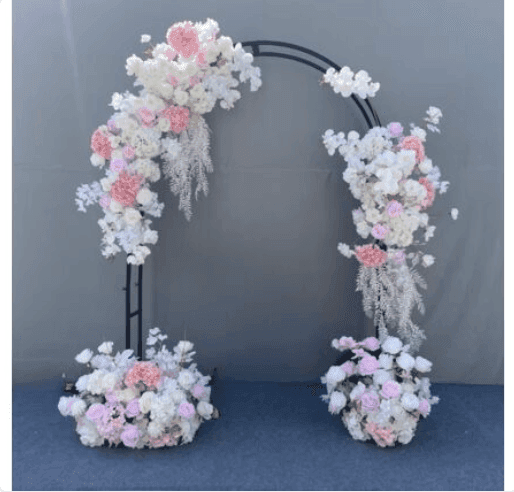 Pink Floral Backdrop Package