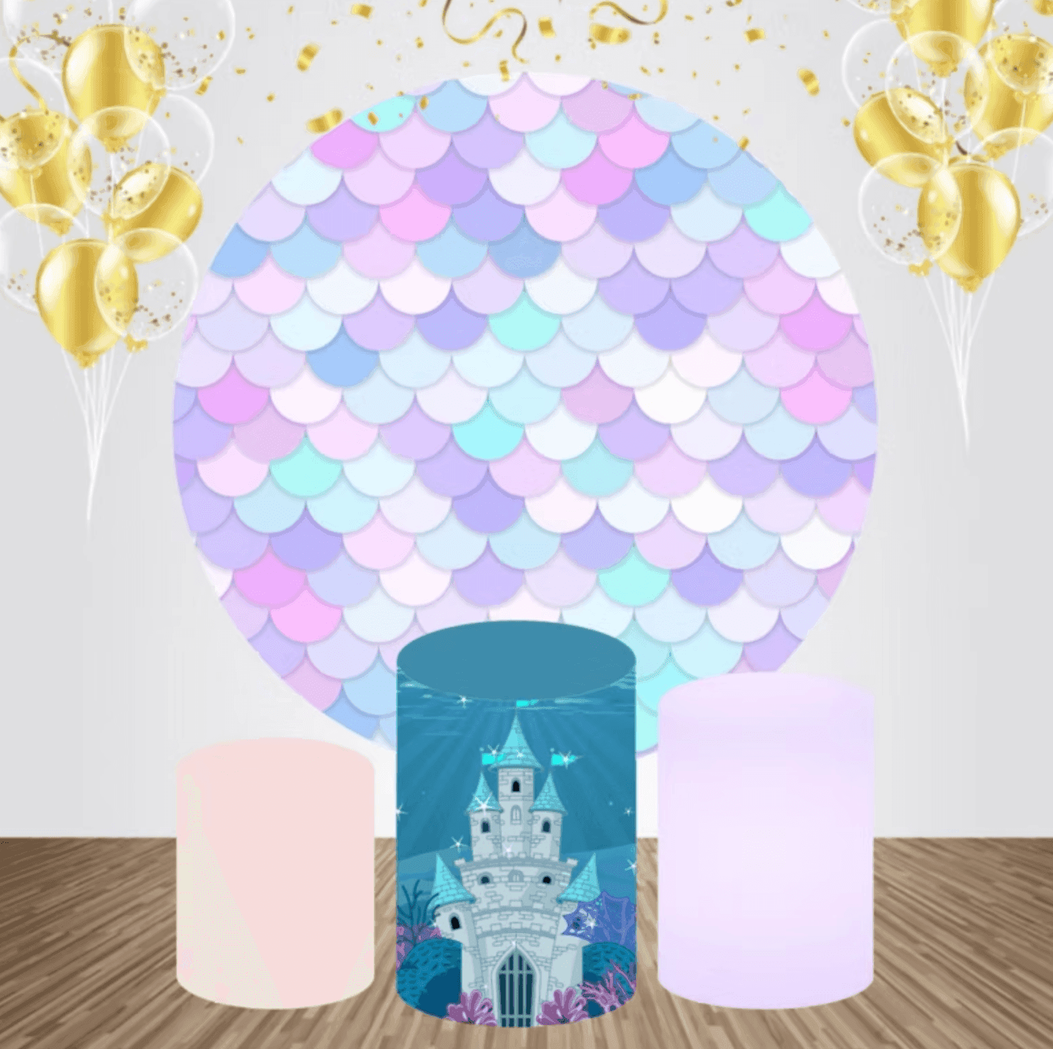 Mermaid Backdrop Package