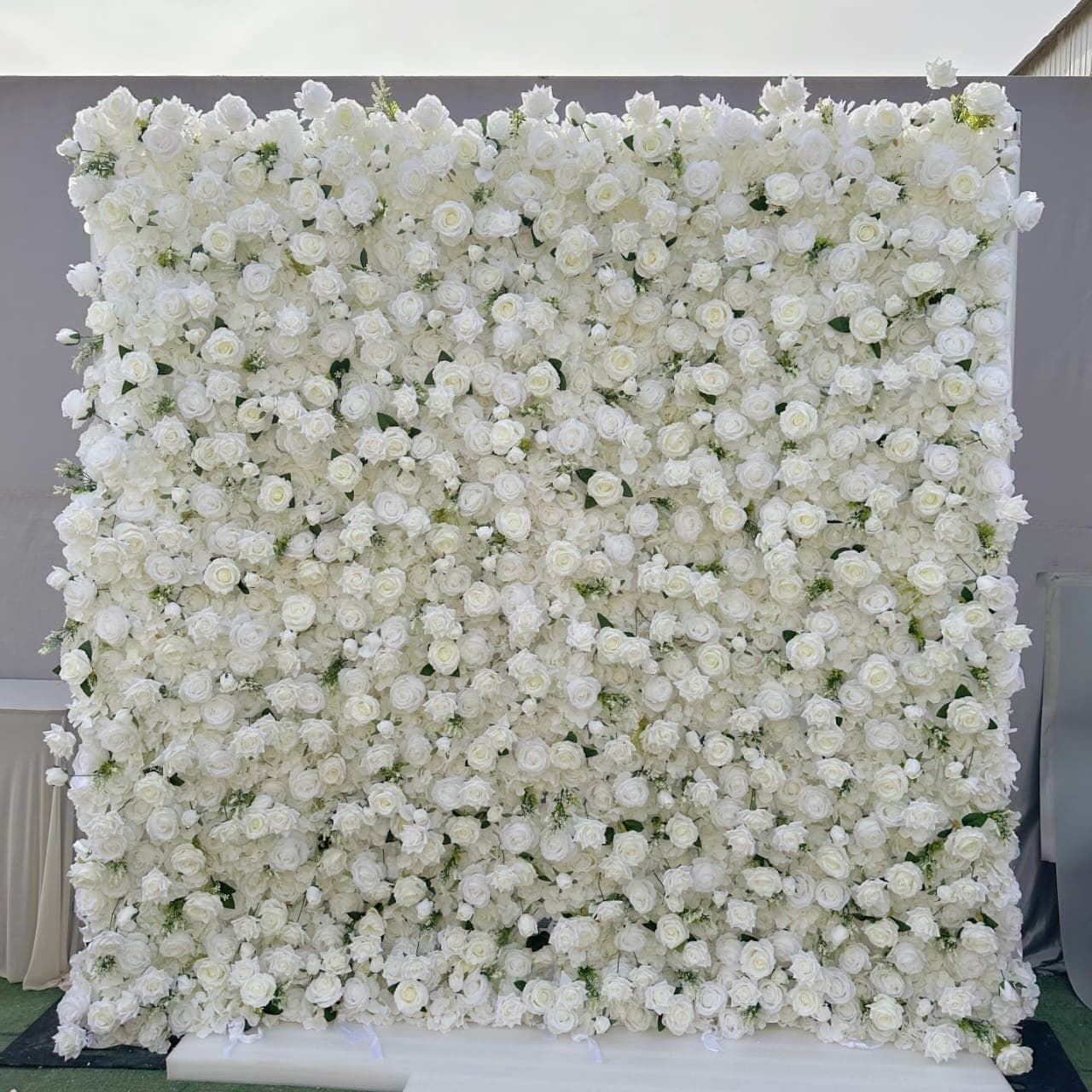 White Rose Backdrop Package